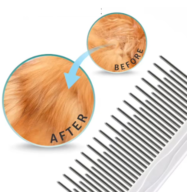 Velvet Paws™ Self-Cleaning Pet Grooming Brush