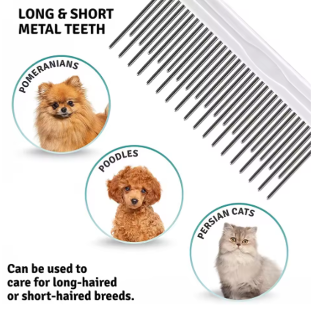 Velvet Paws™ Self-Cleaning Pet Grooming Brush